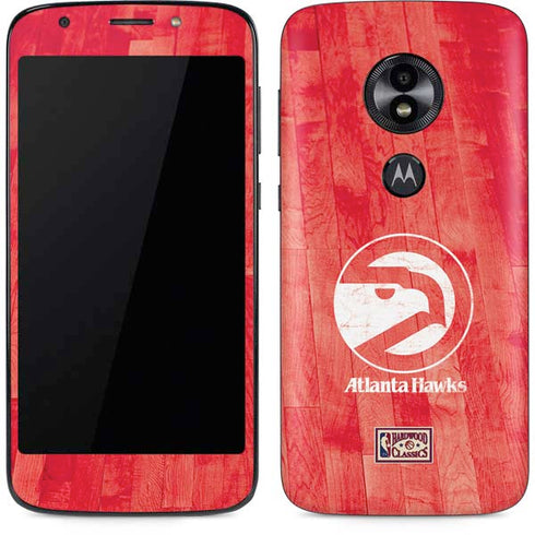 NBA Atlanta Hawks Hardwood Classics Moto E5 Play Skin