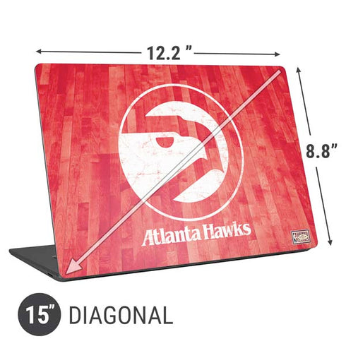 NBA Atlanta Hawks Hardwood Classics Universal Laptop 15in (12.2 x 8.8in) Skin