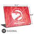 NBA Atlanta Hawks Hardwood Classics Universal Laptop 15in (12.2 x 8.8in) Skin