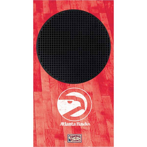 NBA Atlanta Hawks Hardwood Classics Xbox Series S Console Skin
