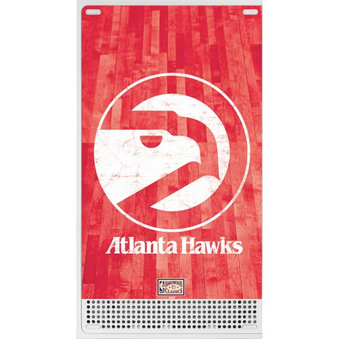 NBA Atlanta Hawks Hardwood Classics Xbox Series S Console Skin