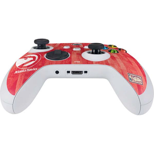 NBA Atlanta Hawks Hardwood Classics Xbox Series S Controller Skin