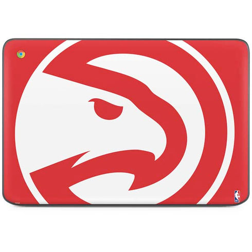 NBA Atlanta Hawks Largo Logo HP Chromebook Skin