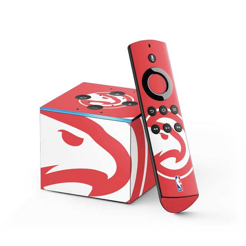 NBA Atlanta Hawks Largo Logo Fire TV Cube Skin
