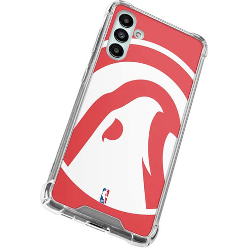 NBA Atlanta Hawks Largo Logo Galaxy A13 5G Clear Case
