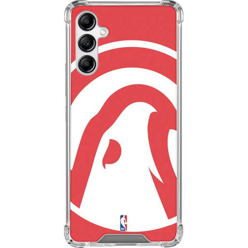 NBA Atlanta Hawks Largo Logo Galaxy A14 5G Clear Case