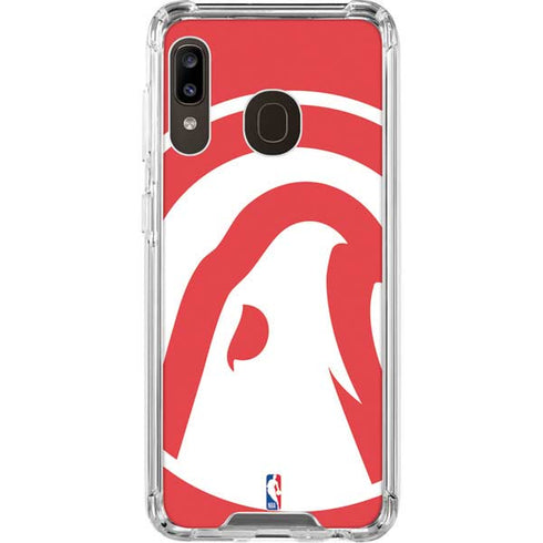 NBA Atlanta Hawks Largo Logo Galaxy A30 Clear Case