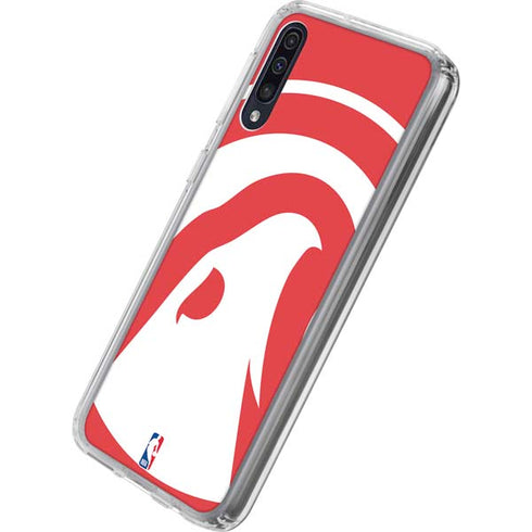 NBA Atlanta Hawks Largo Logo Galaxy A50 Clear Case