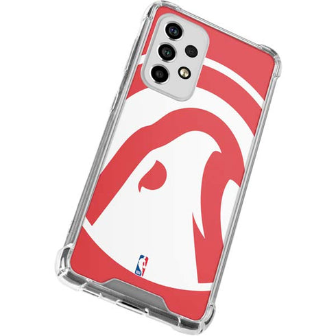 NBA Atlanta Hawks Largo Logo Galaxy A53 5G Clear Case