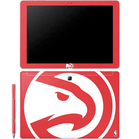 NBA Atlanta Hawks Largo Logo Galaxy Book 12in Skin
