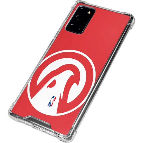 NBA Atlanta Hawks Largo Logo Galaxy Note20 5G Clear Case