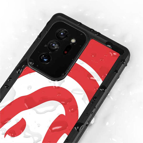 NBA Atlanta Hawks Largo Logo Galaxy Note20 Ultra 5G Waterproof Case