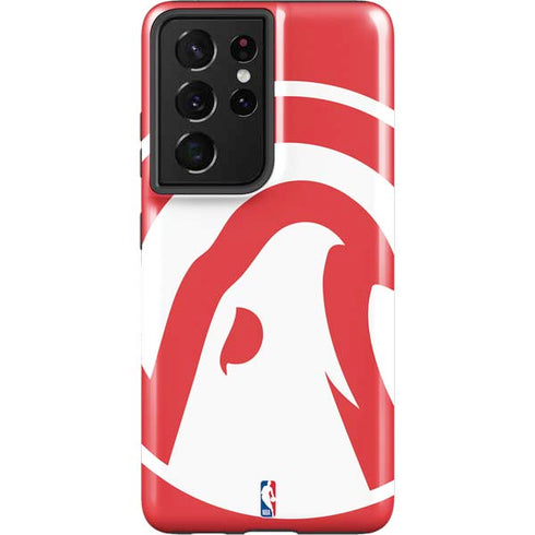 NBA Atlanta Hawks Largo Logo Galaxy S21 Ultra 5G Pro Case