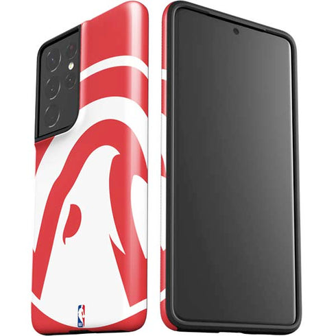 NBA Atlanta Hawks Largo Logo Galaxy S21 Ultra 5G Pro Case