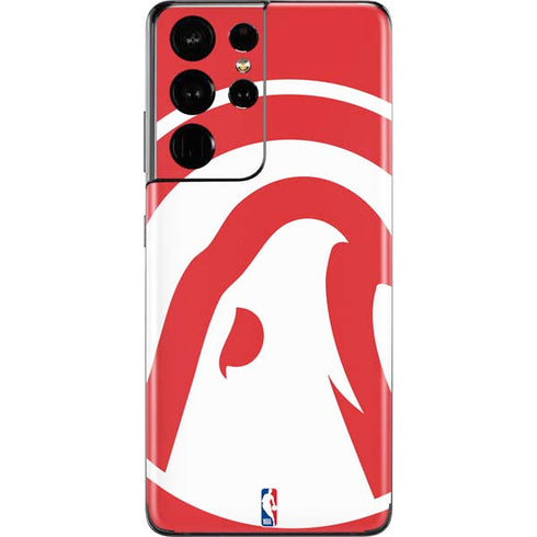 NBA Atlanta Hawks Largo Logo Galaxy S21 Ultra 5G Skin