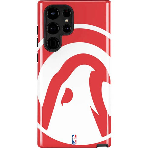 NBA Atlanta Hawks Largo Logo Galaxy S22 Ultra Pro Case