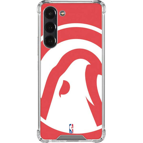 NBA Atlanta Hawks Largo Logo Galaxy S23 Plus Clear Case