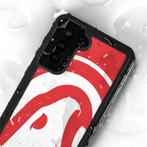 NBA Atlanta Hawks Largo Logo Galaxy S23 Waterproof Case