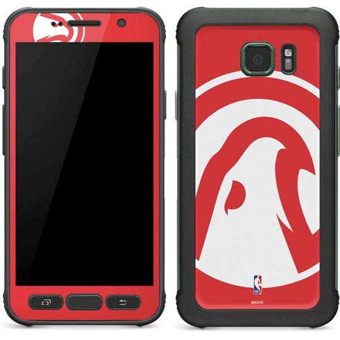 NBA Atlanta Hawks Largo Logo Galaxy S7 Active Skin