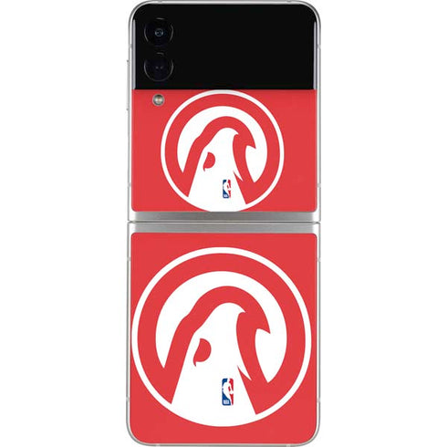 NBA Atlanta Hawks Largo Logo Galaxy Z Flip3 5G Skin