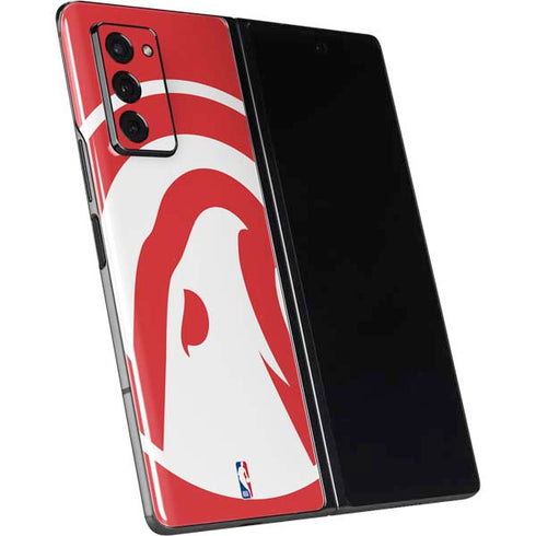NBA Atlanta Hawks Largo Logo Galaxy Z Fold2 5G Skin