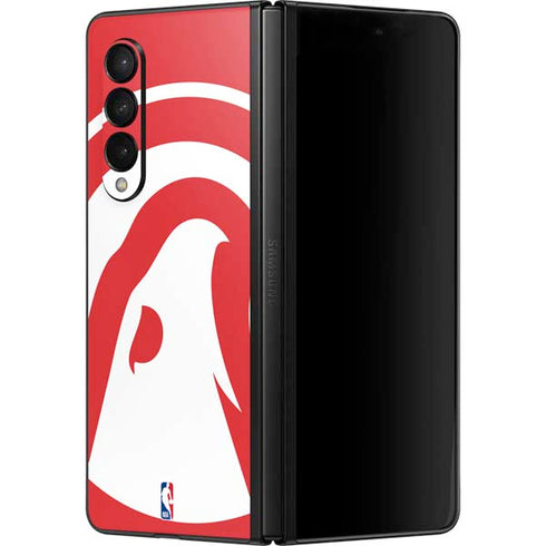 NBA Atlanta Hawks Largo Logo Galaxy Z Fold3 5G Skin