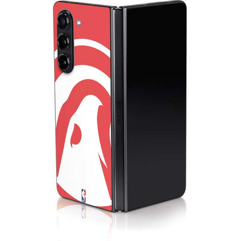 NBA Atlanta Hawks Largo Logo Galaxy Z Fold5 5G Skin