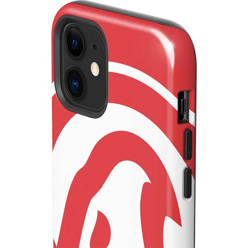 NBA Atlanta Hawks Largo Logo iPhone 12 Impact Case