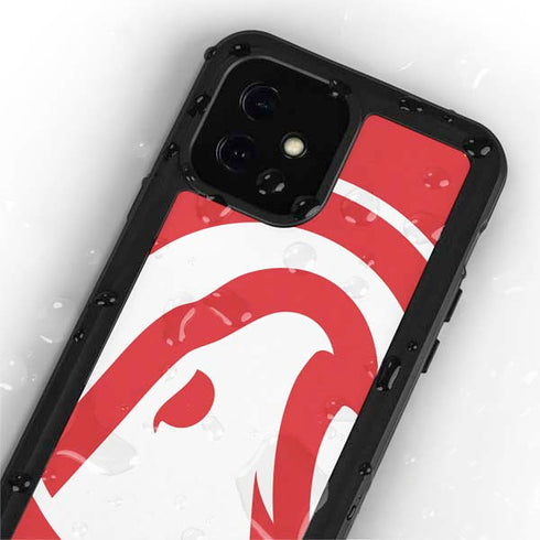 NBA Atlanta Hawks Largo Logo iPhone 12 Mini Waterproof Case