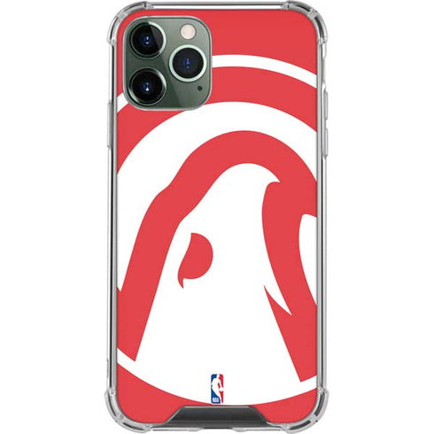 NBA Atlanta Hawks Largo Logo iPhone 12 Pro Clear Case