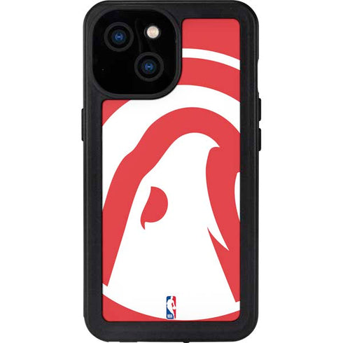 NBA Atlanta Hawks Largo Logo iPhone 13 Mini Waterproof Case