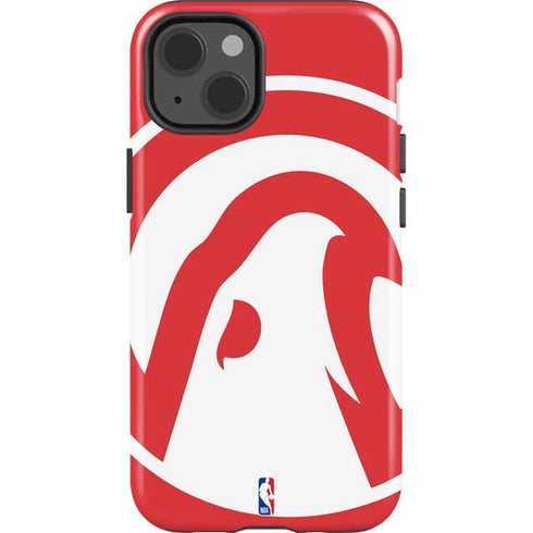 NBA Atlanta Hawks Largo Logo iPhone 15 Impact Case