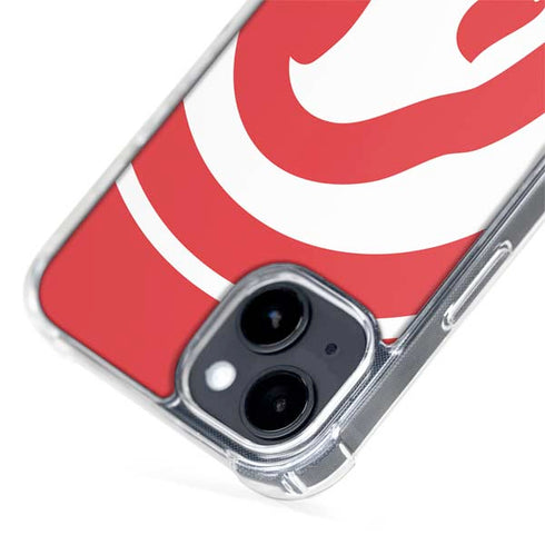 NBA Atlanta Hawks Largo Logo iPhone 15 Plus MagSafe Case