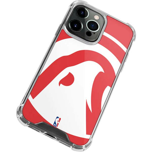 NBA Atlanta Hawks Largo Logo iPhone 14 Pro Clear Case