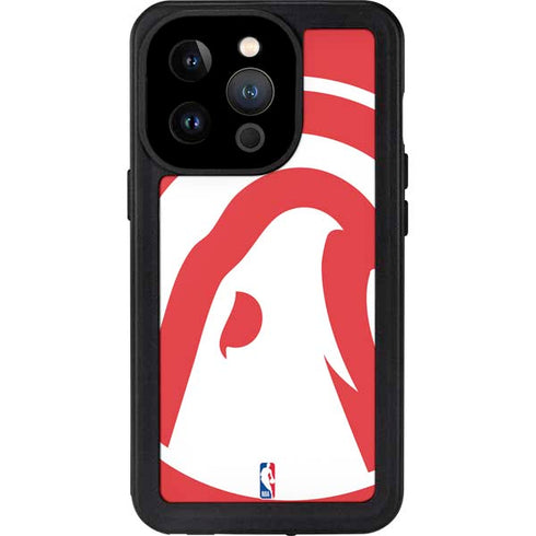 NBA Atlanta Hawks Largo Logo iPhone 14 Pro Waterproof Case