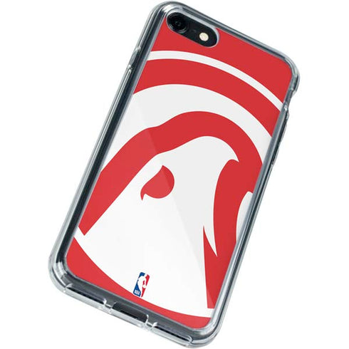 NBA Atlanta Hawks Largo Logo iPhone SE (2nd & 3rd Gen) Clear Case