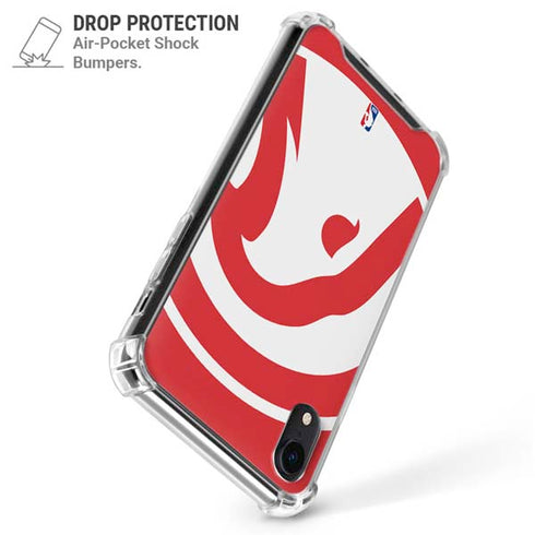 NBA Atlanta Hawks Largo Logo iPhone XR Clear Case