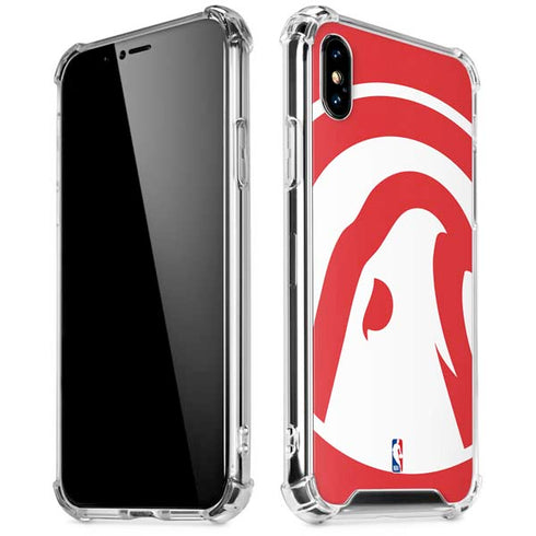 NBA Atlanta Hawks Largo Logo iPhone XS Max Clear Case
