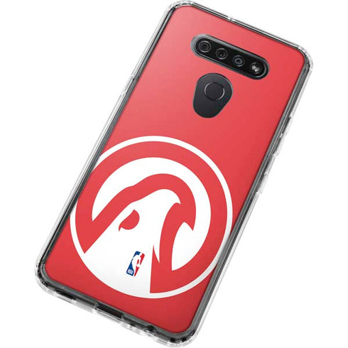 NBA Atlanta Hawks Largo Logo LG K51/Q51 Clear Case