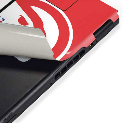 NBA Atlanta Hawks Largo Logo Nintendo Switch Bundle Skin