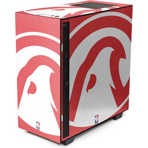 NBA Atlanta Hawks Largo Logo NZXT H510 Compact ATX Mid-Tower Case Skin