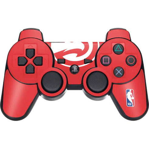 NBA Atlanta Hawks Largo Logo PS3 Dual Shock wireless controller Skin