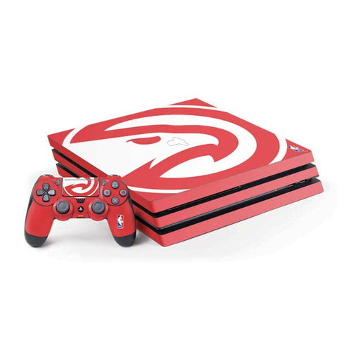 NBA Atlanta Hawks Largo Logo PS4 Pro Bundle Skin
