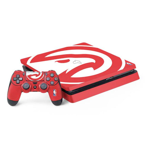 NBA Atlanta Hawks Largo Logo PS4 Slim Bundle Skin