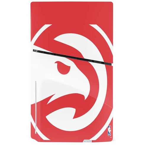 NBA Atlanta Hawks Largo Logo PS5 Slim Disk Console Skin