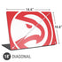 NBA Atlanta Hawks Largo Logo Universal Laptop 18in (14.6 x 10.6in) Skin