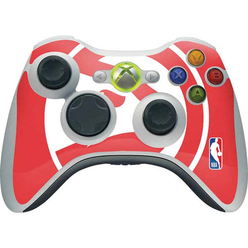 NBA Atlanta Hawks Largo Logo Xbox 360 Wireless Controller Skin