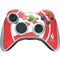 NBA Atlanta Hawks Largo Logo Xbox 360 Wireless Controller Skin