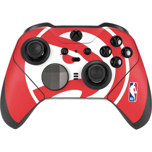 NBA Atlanta Hawks Largo Logo Xbox Elite Wireless Controller Series 2 Skin
