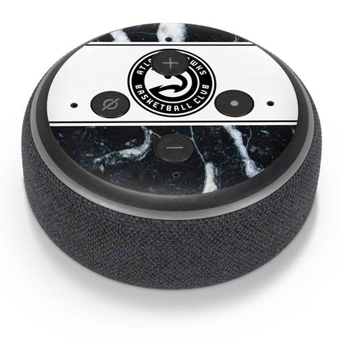 NBA Atlanta Hawks Marble Amazon Echo Dot Skin